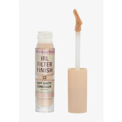 Imagen de Makeup Revolution, Corrector IRL Filter Finish, Cobertura de Media a Total, C2, 6g