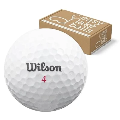 Imagen de Wilson 100 Mix Pelotas DE Golf RECUPERADAS/Lake Balls Calidad AAA/AA (A/B Grade)