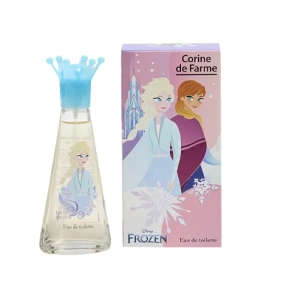 Imagen de Corine de Farme Perfume Infantil Frozen 30 ml Eau Toilette Disney Colonia para Niños a Partir 3 Años Notas Afrutadas Clean Beauty Fabricación 100% Francesa