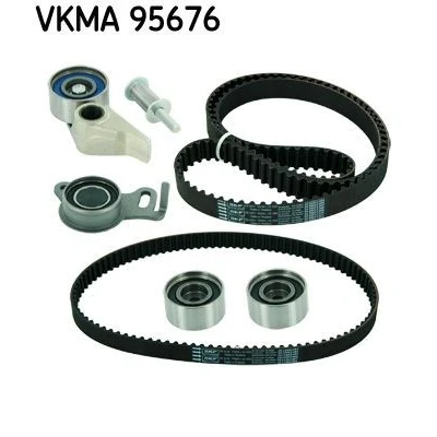 Imagen de SKF VKMA 95676 Kit de correa distribución 99 con perfil redondeado dientes MITSUBISHI: L200 / Triton V Pick up, IV up norauto