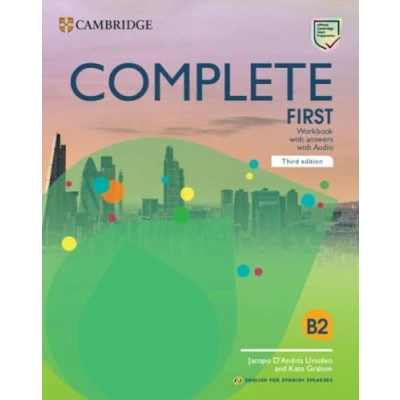 Imagen de Complete First Workbook with answers Audio English for Spanish Speakers (SIN COLECCION)
