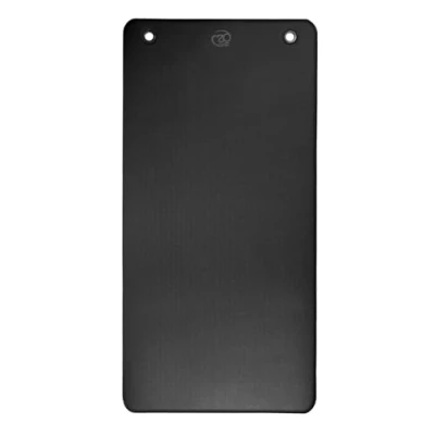 Imagen de Fitness Mad Alfombrilla aeróbica, unisex, con ojales, color negro, 100 cm x 50 9,5 mm