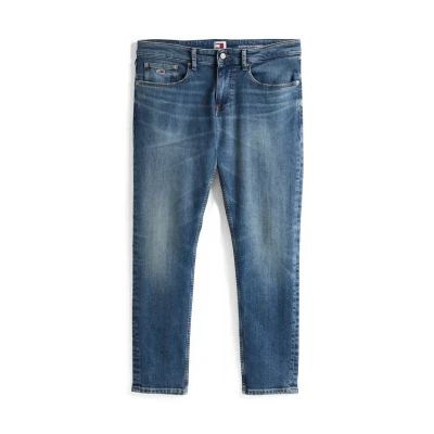 Imagen de Tommy Jeans Vaqueros Hombre Austin Slim Tapered Fit, Azul (Denim Dark), 30W/34L