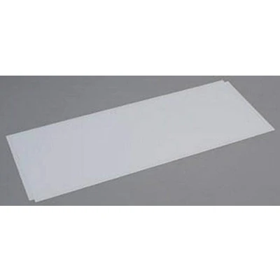 Imagen de evergreen Placa de poliestireno, 200 x 530 2 mm, Unidades, Color Blanco (9107)