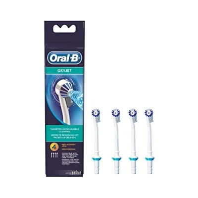 Imagen de Oral B ED17 4, Pack de 4 Recambios para Irrigador, Blanco
