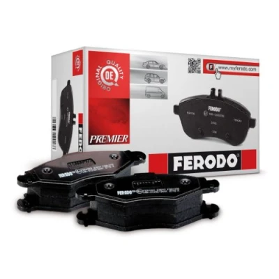 Imagen de FERODO PREMIER ECO FRICTION FVR1000 Juego de pastillas freno con contacto avisador desgaste tornillos pinza accesorios
