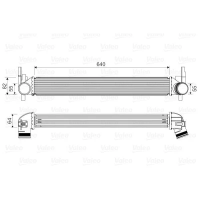 Imagen de VALEO 818574 Intercooler sin válvula EGR SEAT: Ibiza 4 Sportcoupe, 4, AUDI: A1 Hatchback, Sportback, VOLKSWAGEN: Polo V Hatchback norauto,