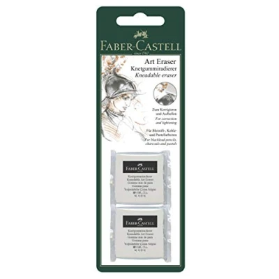 Imagen de Faber Castell 127155 Blíster con 2 gomas moldeables 127154