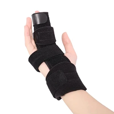 Imagen de Scurnhau Ferula Dedos Mano Dedo de Gatillo para 2 Soporte la del Roto Artritis Fractura Metacarpica Se Adapta a Izquierda y Derecha