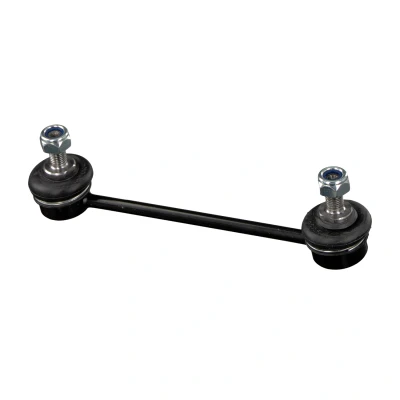 Imagen de FEBI BILSTEIN 41635 Bieleta de suspensión Eje trasero izquierda, trasero, derecha 180 M10 x 1,25 con tuerca autofijadora Acero negro KIA: CARENS 3