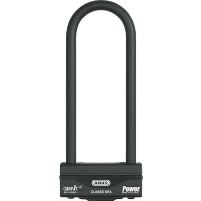 Imagen de Abus 58/140HB III 230 SL Antirobo U para Motocicleta, Color Negro