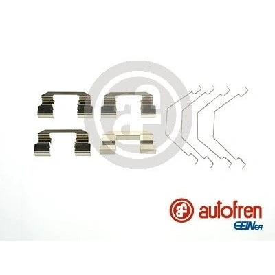 Imagen de AUTOFREN SEINSA D42574A Kit de accesorios, pastillas frenos Eje delantero MAZDA: Premacy
