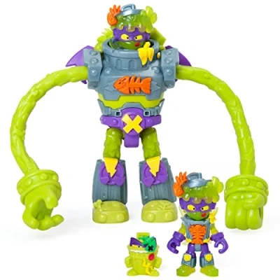 Imagen de Figura Sherwood SuperThings Superbot Power Arms Trasher, Multicolor