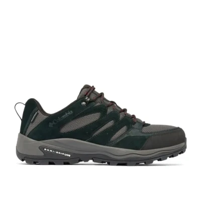 Imagen de Columbia REDMOND Zapatillas de senderismo, Hombre, Talla: 46, Black/mountain red Zapatos