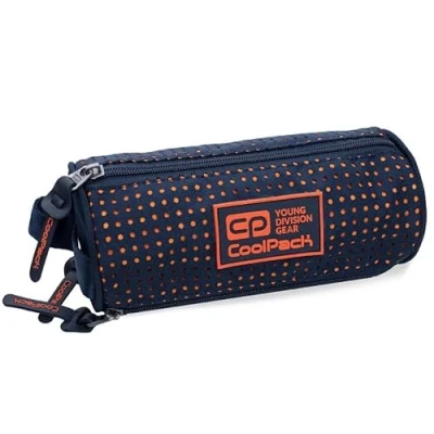 Imagen de Coolpack B68063, Estuche escolar OMNI DOTS ORANGE, Multicolor
