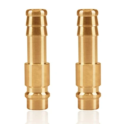 Imagen de Conectores de línea aire Euro Airline para compresor manguera 1/4&quot;, 1/2&quot;, 3/8&quot; BSP, DN6, DN9, DN13, acoplador y kit acoplamientos macho, dorado