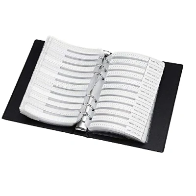 Imagen de Fasizi 1% 0603 SMD Resistor Surtido Carpeta (0 ohm 10M ohm) 170value x 50pcs = 8500pcs libro de muestra