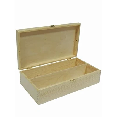 Imagen de COLLECTOR Wooden World Estuche Doble de Madera para botellas vino dos