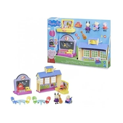 Imagen de Peppa Pig Peppa’s Adventures Peppa&#039;s School Playgroup Preschool Toy, with Speech and Sounds, for Ages 3 Up