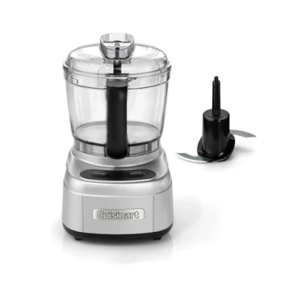 Imagen de Cuisinart mini Prep Pro: picadora y procesador multifunción. Pica, muele, mezcla bate. Cuchilla de acero inoxidable reversible. Recipiente 900 ml sin BPA.Motor compacto.Apto para lavavajilla