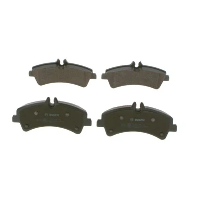 Imagen de BOSCH 0 986 494 122 Juego de pastillas freno Low Metallic Chapa antichirridos, con instrucciones montaje