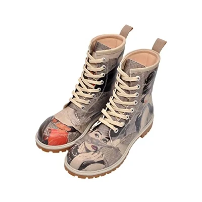 Imagen de DOGO Long Boots, Bota de Media Pantorrilla Mujer, Mehrfarbig, 38 EU