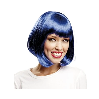 Imagen de My Other Me Peluca corta, color azul (Viving Costumes 201366)