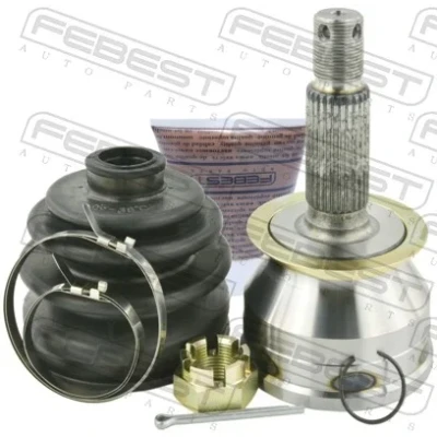 Imagen de FEBEST 1210 011 Articulación, árbol de transmisión Eje delantero, lado rueda