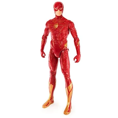 Imagen de DC Comics, Figura de acción 30,5 cm Speed Force The Flash, Luces y más 15 Sonidos, Coleccionable la película Juguetes para niños niñas a Partir 4 años