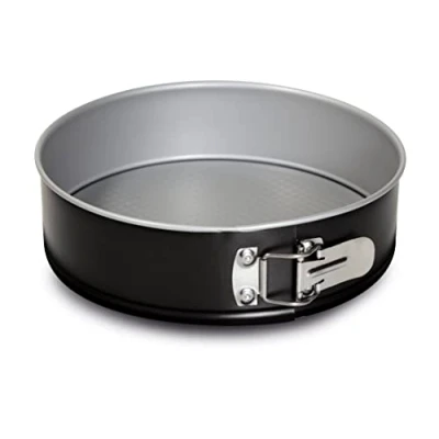 Imagen de Guardini, Linea Silver Elegance Molde desmontable con 1 fondo de 22 cm, acero revestimiento antiadherente, color plata/negro