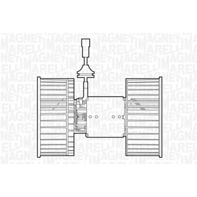 Imagen de Motor del soplador MAGNETI MARELLI 069412534010