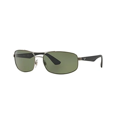 Imagen de Ray Ban Hombre RB3527 029/9A Occhiali da sole Metal Gris G15 Cuadrada Polarizado