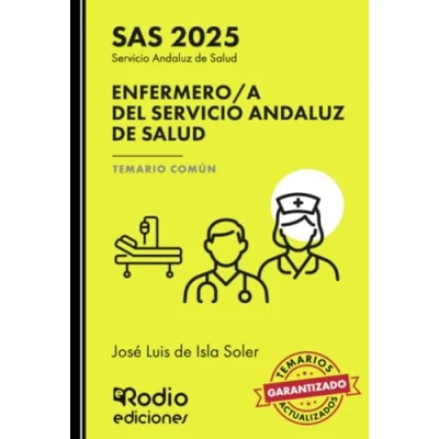 Imagen de Enfermero/a del Servicio Andaluz de Salud. Temario Común. SAS 2025