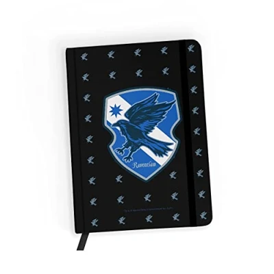 Imagen de ERT GROUP Cuaderno con licencia original y oficial de Harry Potter, patrón Potter 004 black, papel rayado, A5