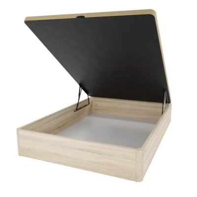 Imagen de amuéblate online Canapé Abatible de Madera Súper Reforzado con Gran Capacidad, Esquinas Redondeadas, 105 x 190, Cambria