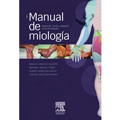 Imagen de Manual de miología: Descripción, función y palpación las extremidades