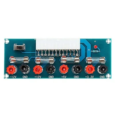 Imagen de Lanko 24 ATX Benchtop Board PC Fuente de AlimentacióN MóDulo Adaptador Ruptura