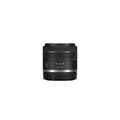 Imagen de Canon Objetivo RF 24 50MM F4.5 6.3 IS STM Lente Zoom Gran Angular, Ideal en Viajes, Retrato y Vídeo, Ligero, Motor silencioso, Estabilizador óptico 4.5 pasos, Compatible con sistema EOS R, Negro