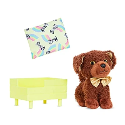Imagen de Poseable Plush Royal Poodle, Grizzly