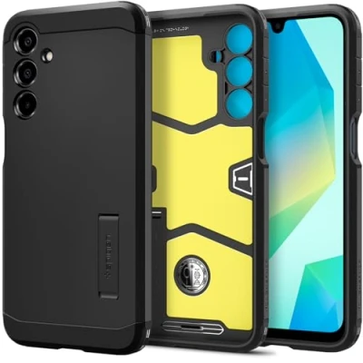 Imagen de Spigen Tough Armor TPU Back Cover Negro Samsung Galaxy A16/A16 5G