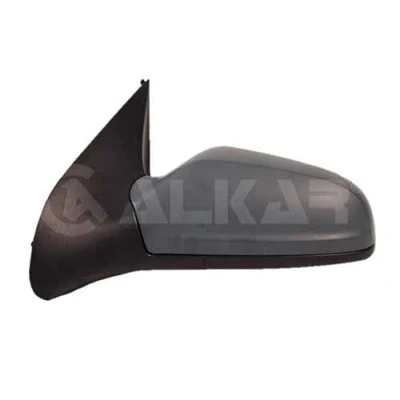 Imagen de Espejo retrovisor Alkar 6130438 derecha imprimado eléctrico calefactable, abatible eléctricamente, convexo para vehíc. con volante a la izquierda