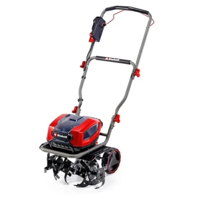 Imagen de Einhell Motoazada con batería GP CR 36/45 Li E BL Solo Power X Change (36 V, sin escobillas, Anchura de Trabajo 45 cm, Profundidad Corte, Ruedas Ajustables en Altura, batería)