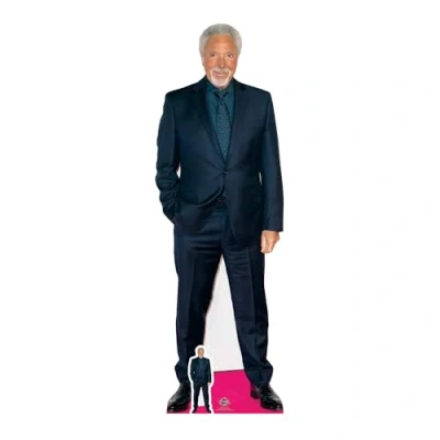 Imagen de STAR CUTOUTS CS689 Tom Jones Recorte de cartón cumpleaños, Regalos, Fiestas y fanáticos, Altura 177 cm, Lifesize, 2