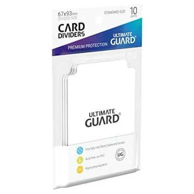 Imagen de Êltimo Guardia 10 separadores para Tarjetas estándar Blanco Tarjeta Divisor