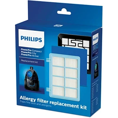 Imagen de Philips FC8010/02 PowerPro Compact Juego de filtros para alergias, plástico