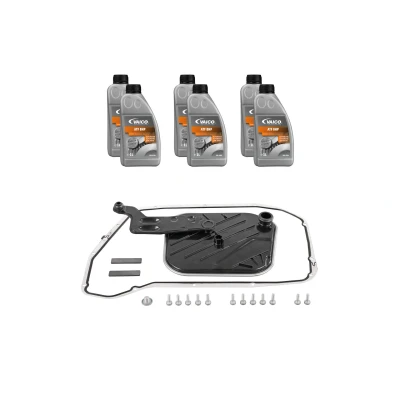 Imagen de VAICO V10 3224 Kit piezas, cambio aceite caja automática con junta cant. de para estándar, anular AUDI: Q5