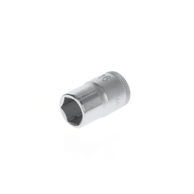 Imagen de GEDORE vaso, Llave de Accionamiento 1/2&#039;&#039; 12,5 mm, Hexagonal, 16 mm ancho, Herramienta, 19 16, Acero cromado