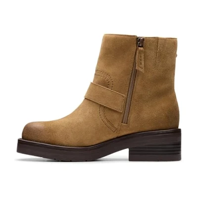 Imagen de Clarks Rebelle Buckle Botines con plataforma, Mujer, Talla: 37.5, Walnut Zapatos