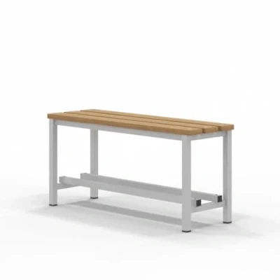 Imagen de Spacio Banco de Madera Norrköping Estilo nórdico para Uso Profesional o en hogar, vestuarios, habitación, decoración Incluso Exterior. Bancada Personas Madera. (1 Metro)