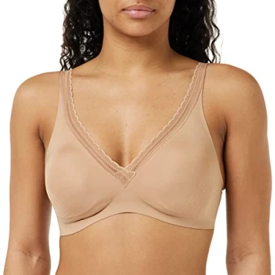 Imagen de Sloggi Adapt Twist Sujetador básico, Mujer, Talla: 75C. 80A C. 85A, Nostalgic brown